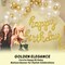 Gold “Happy Birthday” Script Balloon Banner – Cursive Foil Mylar Letters, Reusable Party Decoration for Kids, Adults, Men & Women (Gold)
